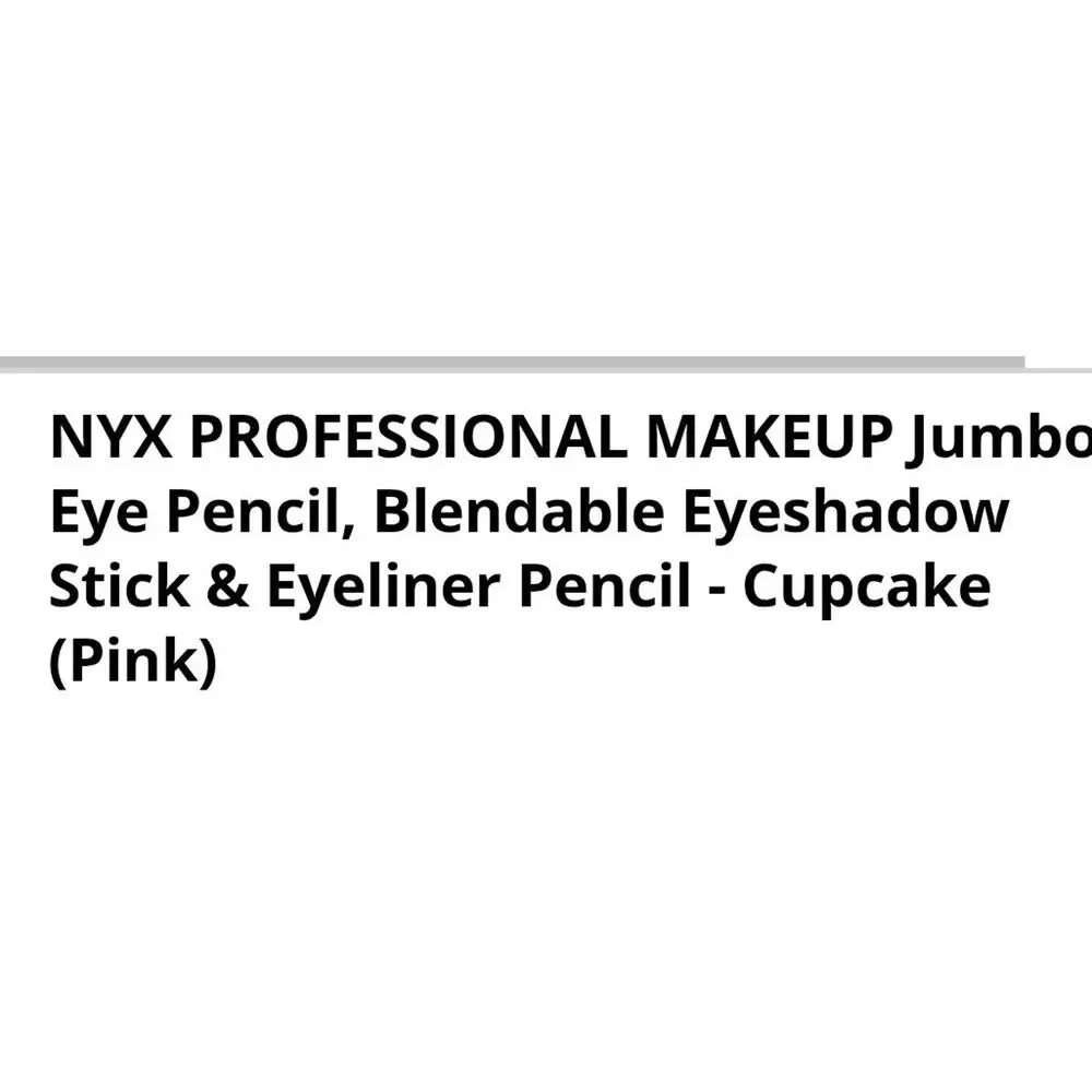NYX Professional Makeup Jumbo Eye Pencil Pink Matte Blendable, 0.18 oz (JEP635)